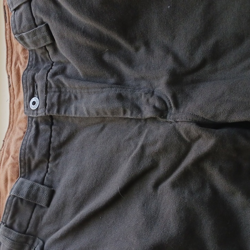 Mens Heavy Duty Fleece lined Cargo pants from Duluth Trading.  Size 42 x 30.